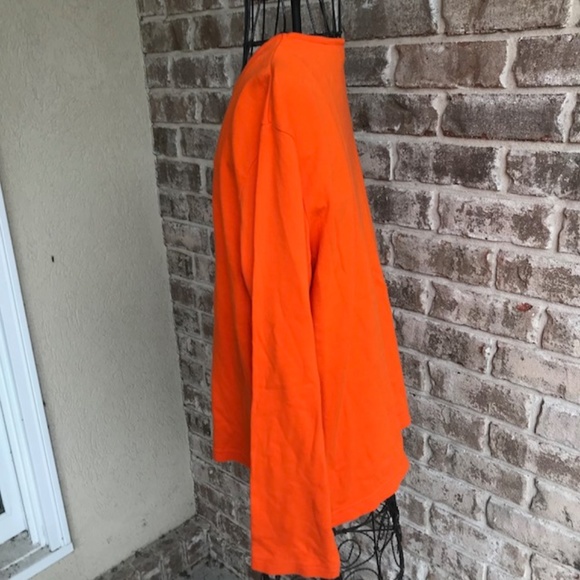 Halloween Pullover Top Jack O Lantern White Stag - Picture 4 of 7